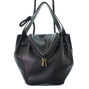 Bottega Veneta Beak 2WAY Calf Leather Shoulder Bag Black